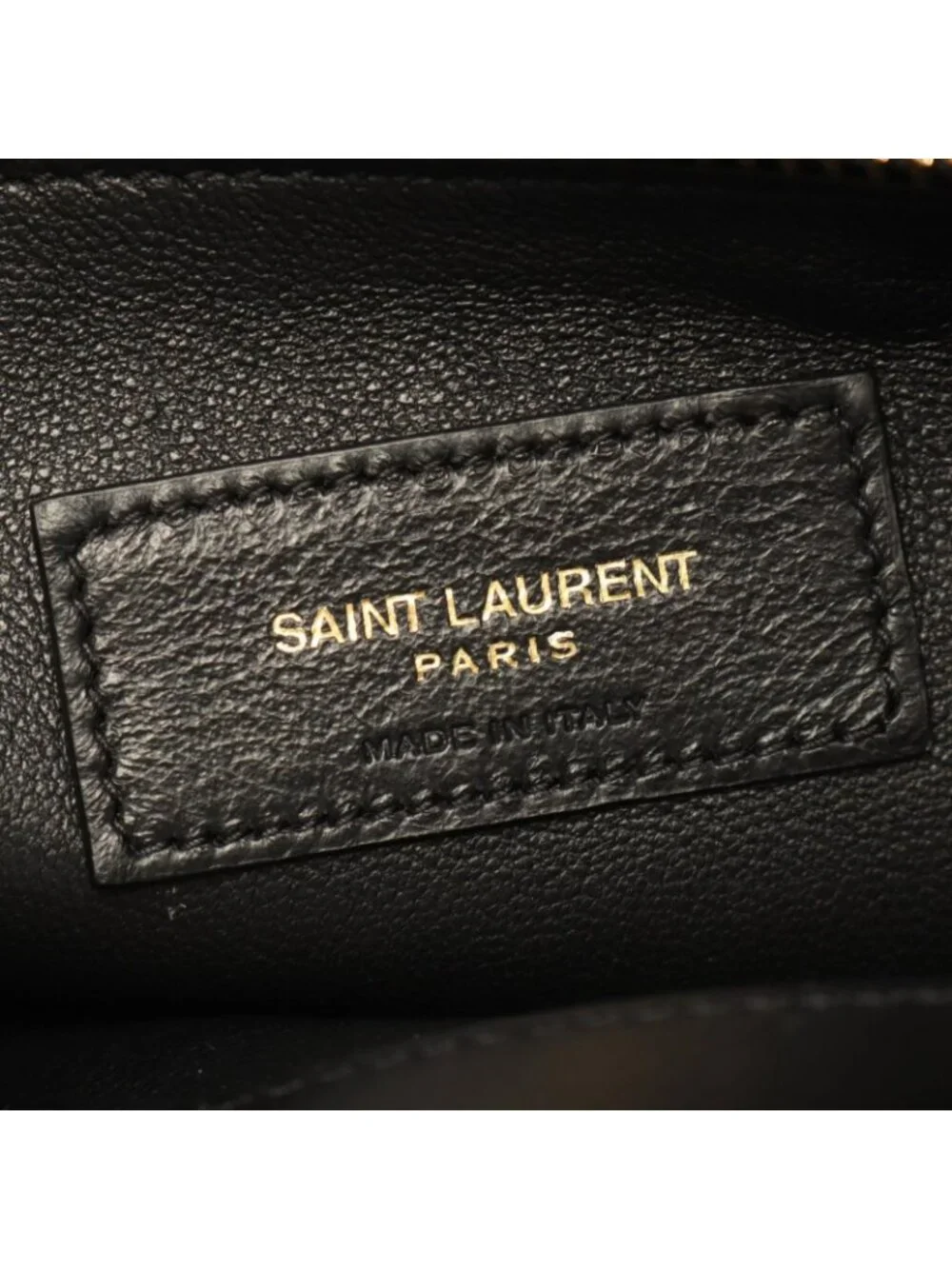 Saint Laurent Paris Tote Bag Manhattan S Black Leather